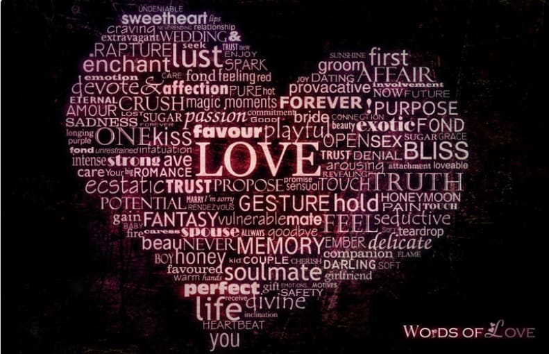 words of love