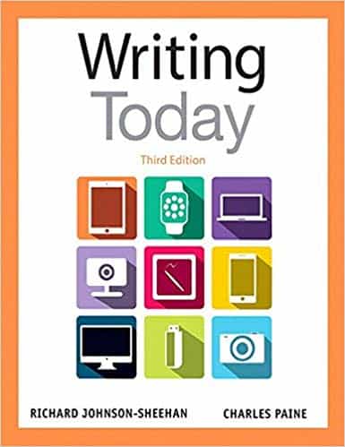 Writing Today (3rd Edition) - 2016 MLA Update - eBook