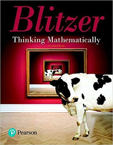 Thinking Mathematically (7th Edition) - Solutions Manual