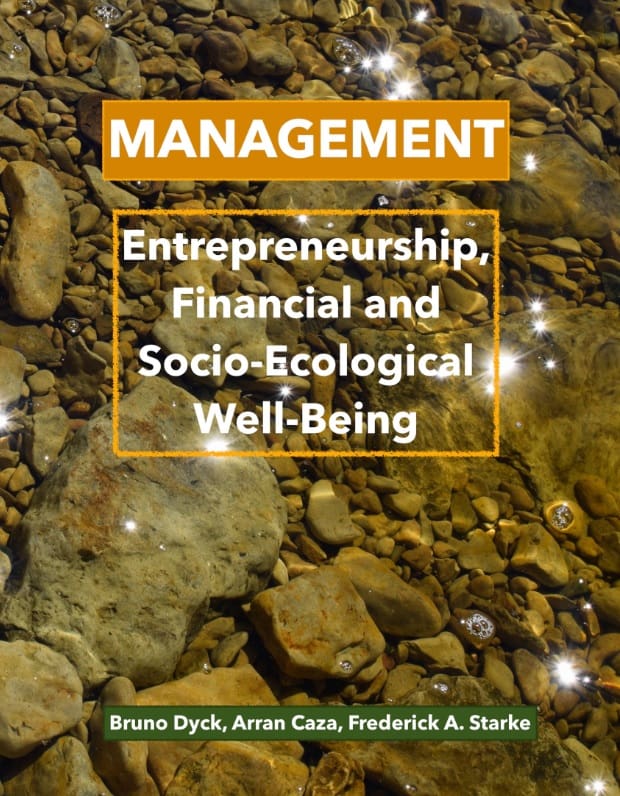 Management: Entrepreneurship, Financial and Socio-ecological Well-being - eBook