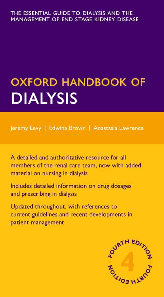 Oxford Handbook of Dialysis (4th Edition) - eBook