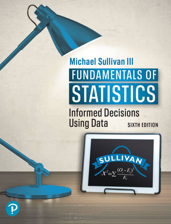 Fundamentals of Statistics (6th Edition) - Sullivan - eBook