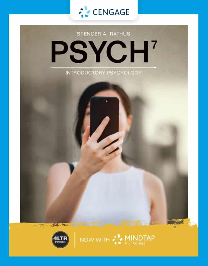 PSYCH: Introductory Psychology (7th Edition) - RATHUS - eBook