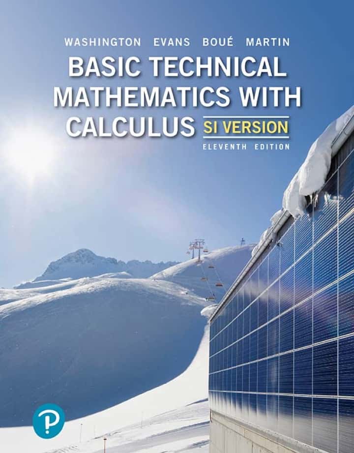Basic Technical Mathematics with Calculus, SI Version (11th Edition) - eBook