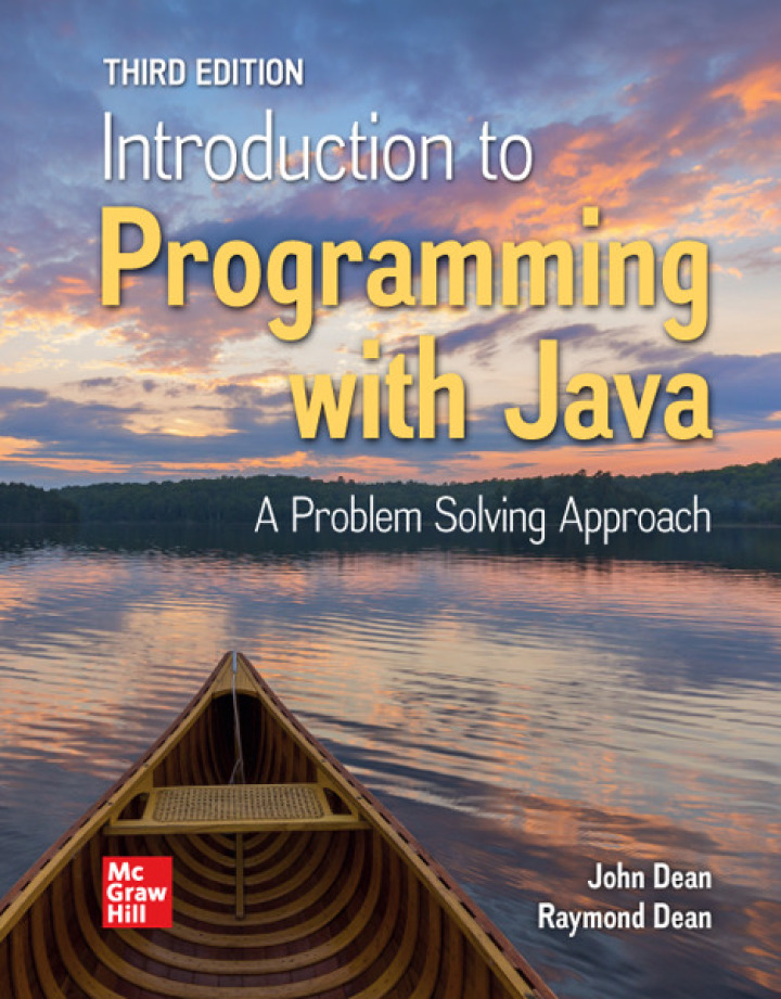 Introduction to Programming with Java: A Problem Solving Approach (3rd Edition) - eBook