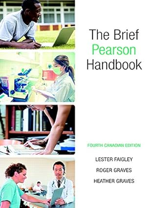The Brief Pearson Handbook (4th Canadian Edition) - eBook