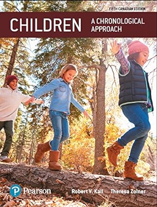 Children: A Chronological Approach (5th Canadian Edition) - eBook