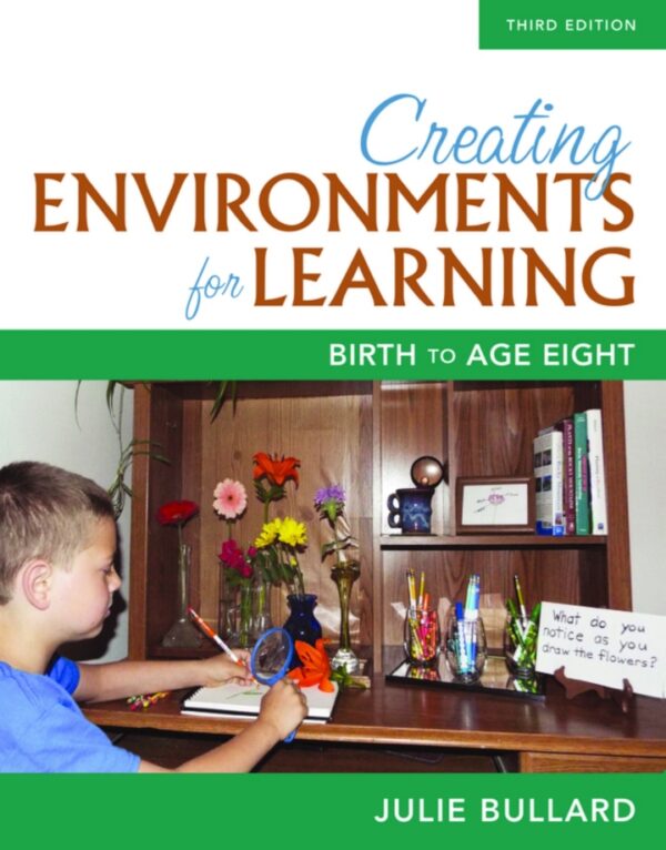Creating environments for learning birth to age eight 3rd edition