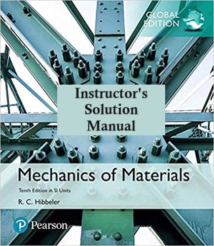 Mechanics of Materials in SI Units (10th edition) - Solutions Manual