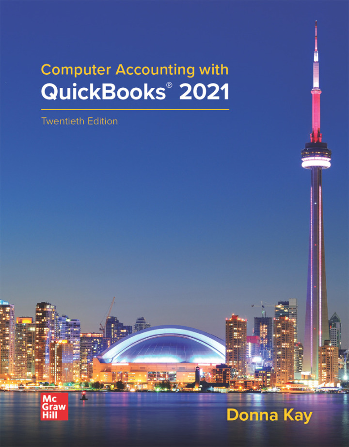 Computer Accounting with QuickBooks 2021 (20th Edition) - eBook