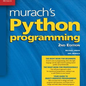 Murach's Python Programming (2nd Edition) - eBook