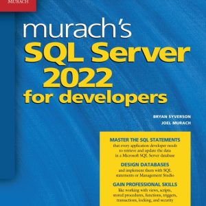 Murach's SQL Server 2022 for developers - eBook