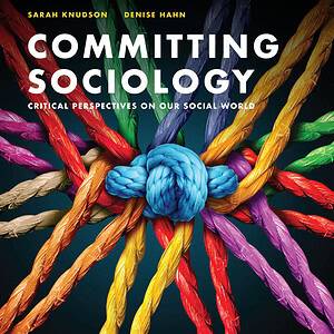 A knot of multicolored ropes symbolizing social connections and diversity in sociology.