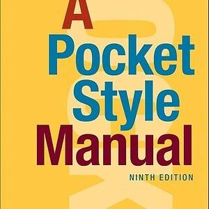 A Pocket Style Manual (9th Edition) - eBook