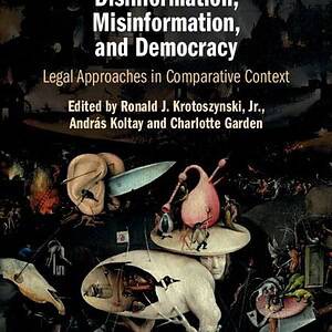 Disinformation, Misinformation, and Democracy: Legal Approaches in Comparative Context - eBook