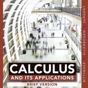 Calculus and Its Applications, Brief Version (12th Edition) - eBook