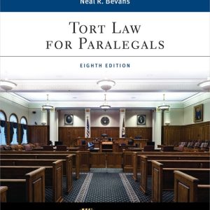 Tort Law for Paralegals (8th Edition) - eBook