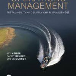 Operations Management Heizer 14e