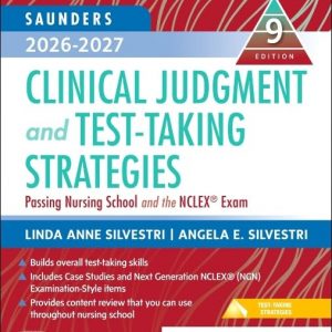 Saunders 2026-2027 Clinical Judgment and Test-Taking Strategies (9th Edition) - eBook
