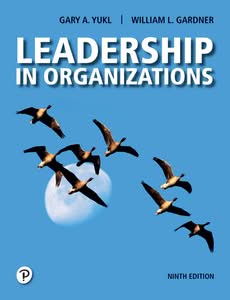 Leadership in Organizations (9th Edition) - eBook