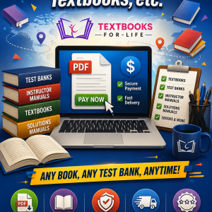 Custom Payment 2 - Request any Text, TestBank, IM, eBook etc (custom price)