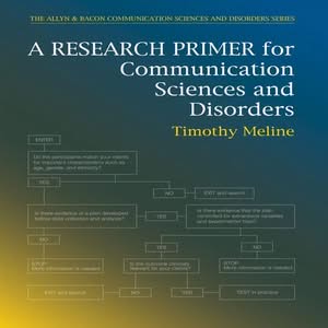 A Research Primer for Communication Sciences and Disorders - eBook