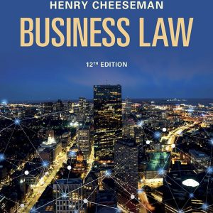 Cheeseman's Business Law (12th Edition) - eBook