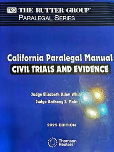 Civil Trials and Evidence 2025
