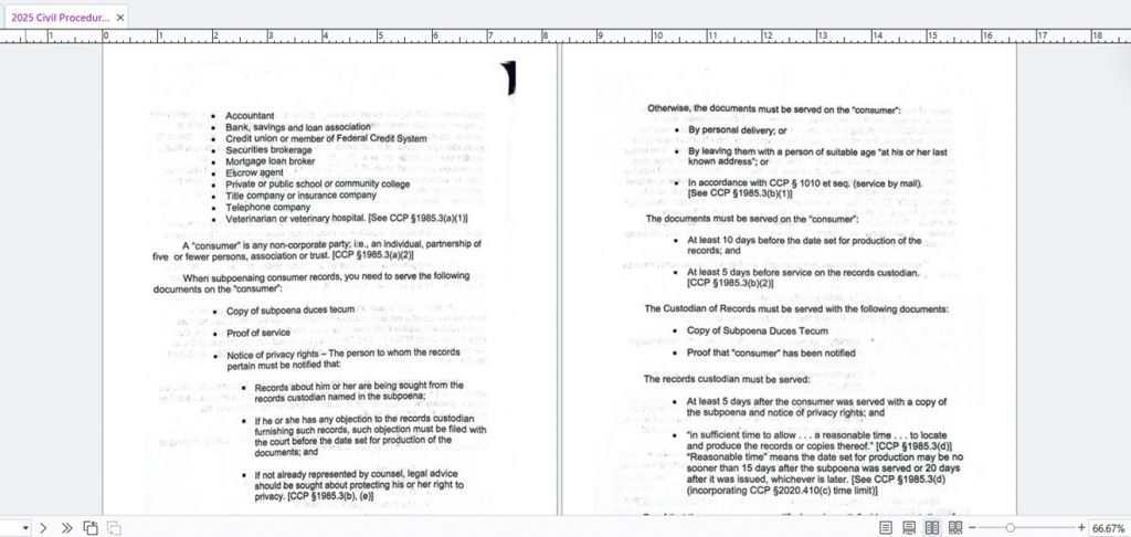 Civil Trials and Evidence 2025 scanned