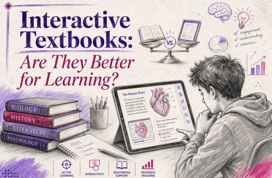 Interactive Textbooks: Are They Better for Learning?